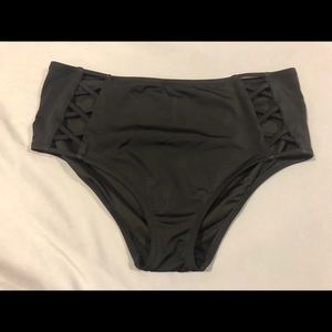 NWOT high waisted bikini bottoms